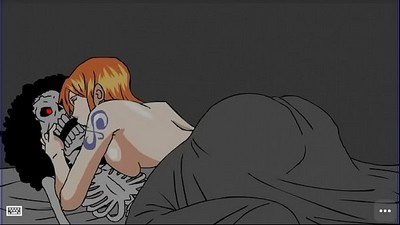 Одна часть видео про анимационный секс с персонажами комикса Naruto происходит у ручья.