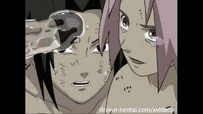 Naruto has a harem.
