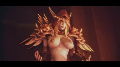3D порно анимация с персонажами игры Варкрафт.